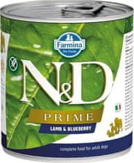 N&D Konzerva Dog Prime Lamb & Blueberry 285g