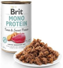 Brit Konzerva Mono Protein tuňák s batáty 400g