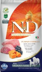 N&D Krmivo Dog Adult Medium & Maxi Grain Free Pumpkin Lamb & Blueberry 2,5kg