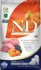 N&D Krmivo Puppy Medium & Maxi Grain Free Pumpkin Lamb & Blueberry 2,5kg