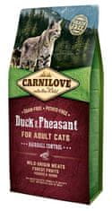 Carnilove Krmivo Adult Cats Hairball Control Duck & Pheasant 6kg