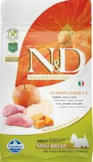 N&D Krmivo Dog Adult Mini Grain Free Pumpkin Wild Boar & Apple 0,8kg