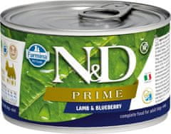 N&D Konzerva Dog Prime Lamb & Blueberry 140g