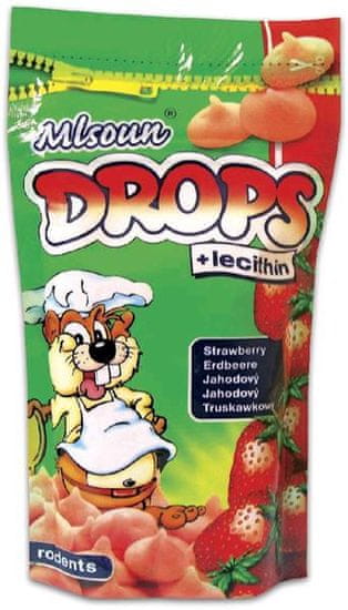 DAFIKO Pochoutka Mlsoun jahodové dropsy 75g