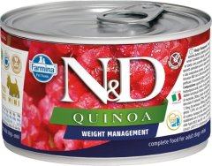 N&D Konzerva Dog Quinoa Weight Management 140g