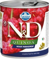 N&D Konzerva Dog Quinoa Weight Management 285g