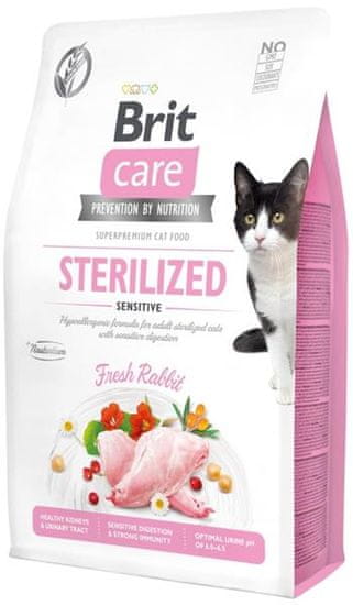 Brit Krmivo Care Cat Grain-Free Sterilized Sensitive 2kg