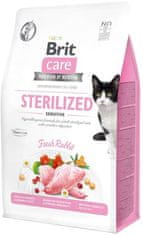 Brit Krmivo Care Cat Grain-Free Sterilized Sensitive 0,4kg