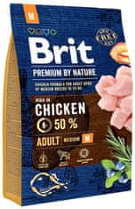 Brit Krmivo Premium by Nature Adult M 3kg