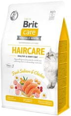 Brit Krmivo Care Cat Grain-Free Haircare Healthy & Shiny Coat 0,4kg