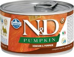 N&D Konzerva Dog Venison & Pumpkin 140g