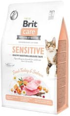 Brit Krmivo Care Cat Grain-Free Sensitive Healthy Digestion & Delicate Taste 0,4kg