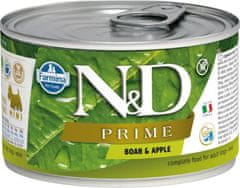 N&D Konzerva Dog Prime Wild Boar & Apple 140g