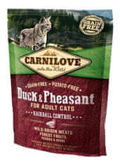 Carnilove Krmivo Adult Cats Hairball Control Duck & Pheasant 0,4kg