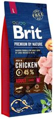 Brit Krmivo Premium by Nature Adult L 15kg