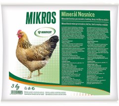 Minerální krmivo MIKROS pro nosnice 3kg