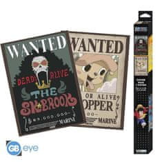 AbyStyle One Piece Set plakátů - Wanted Chopper & Brook 2 ks