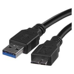 Emos USB kabel 3.0 A vidlice – micro B vidlice 1m