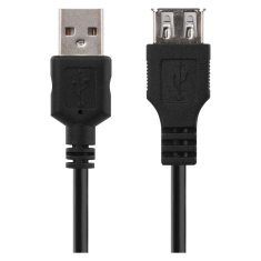 Emos USB kabel 2.0 A vidlice – A zásuvka 2m