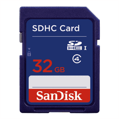 SanDisk Paměťová karta, SDHC, 32 GB