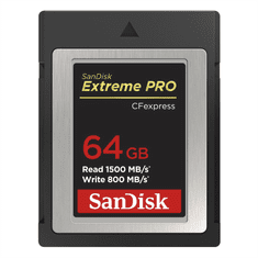 SanDisk Extreme PRO CF expres 64 GB, Type B