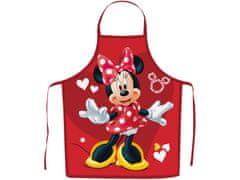 Javoli Dětská zástěra s čepicí Minnie Mouse Red Hearts