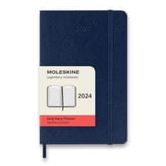 Moleskine Diář 2025 - měkké desky S, denní, modrý