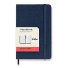 Moleskine Diář 2025 - tvrdé desky S, denní, modrý