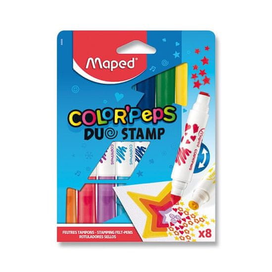 - Fixy Color´Peps Duo Stamp oboustranné 8 ks