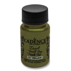 Cadence Akrylové barvy Dora Metallic 50 ml, zlatozelená