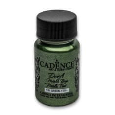 Cadence Akrylové barvy Dora Metallic 50 ml, zelená