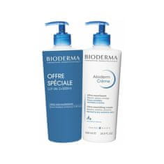 Bioderma Sada hydratačních tělových krémů pro normální až suchou pokožku Atoderm Creme Duo