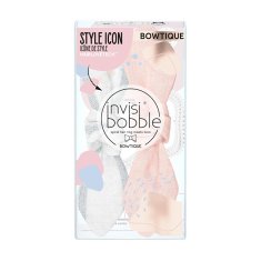 Invisibobble Gumička do vlasů s mašlí Bowtique Duo Nordic Breeze Summer Lemming Go 2 ks