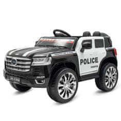 Dětské elektrické autíčko Baby Mix Police 4x4 černé