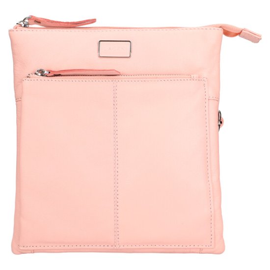 Dámská kožená crossbody kabelka