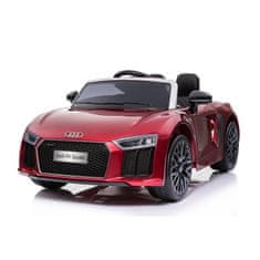 Elektrické autíčko Baby Mix Audi R8 Spyder MAXI lakované červené