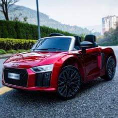 Elektrické autíčko Baby Mix Audi R8 Spyder MAXI lakované červené