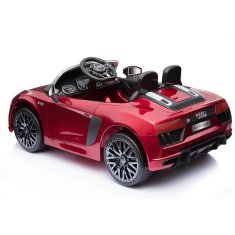 Elektrické autíčko Baby Mix Audi R8 Spyder MAXI lakované červené