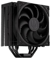 Endorfy chladič CPU Fera 5 Black/ ultratichý/ 120mm fan/ 4 heatpipes / PWM/ pro Intel i AMD