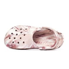 Crocs Dřeváky růžové 41 EU Classic Marbled Clog