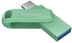 SanDisk Ultra Dual Drive Go 256GB USB 3.2 USB-A + USB-C zelený