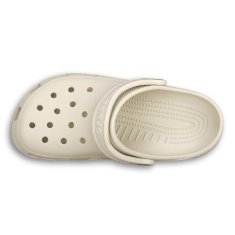 Crocs Dřeváky béžové 38 EU Linen Classic