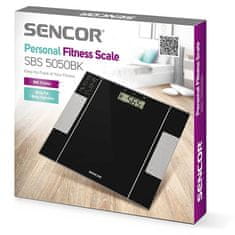 SENCOR Osobní fitness váha SBS 5050BK