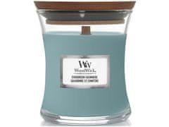 Woodwick Vonná svíčka váza Evergreen Cashmere 85 g