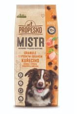 Propesko Mistr granule Adult s čerstvým kuřecím 12 kg