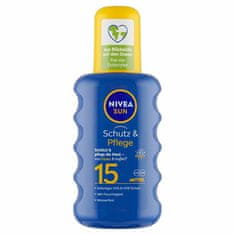 Nivea Sprej na opalování SPF 15 Sun (Moisturising Sun Spray) 200 ml