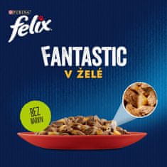 Felix FANTASTIC multipack lahodný výběr v želé 120 x 85 g