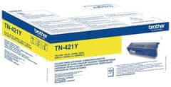 Brother - TN-421Y, toner yellow (až 1 800 stran)