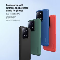 Nillkin  Super Frosted PRO Zadní Kryt pro Xiaomi 14 Deep Green