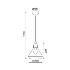 ACA ACA Lighting Style závěsné svítidlo V36035MR